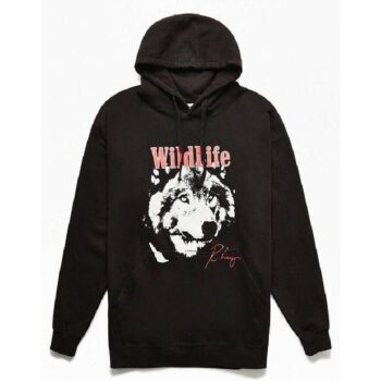 Pacsun X Rhude Rhuigi Wildlife Wolf Hoodie