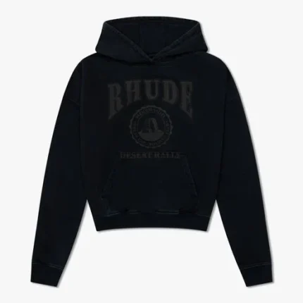 RHUDE CROPPE DESERT VALLEY HOODIE