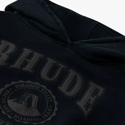 RHUDE CROPPE DESERT VALLEY HOODIE