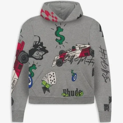 RHUDE DOODLE HOODIE