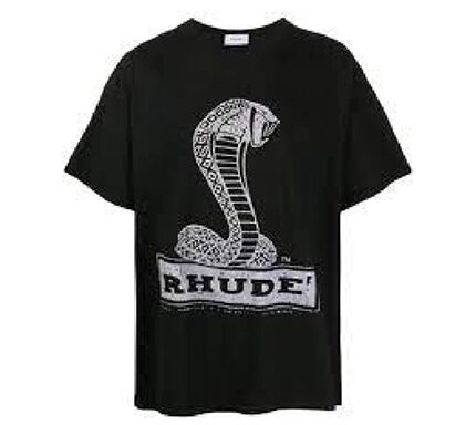 Rhude Snake Print T-shirt